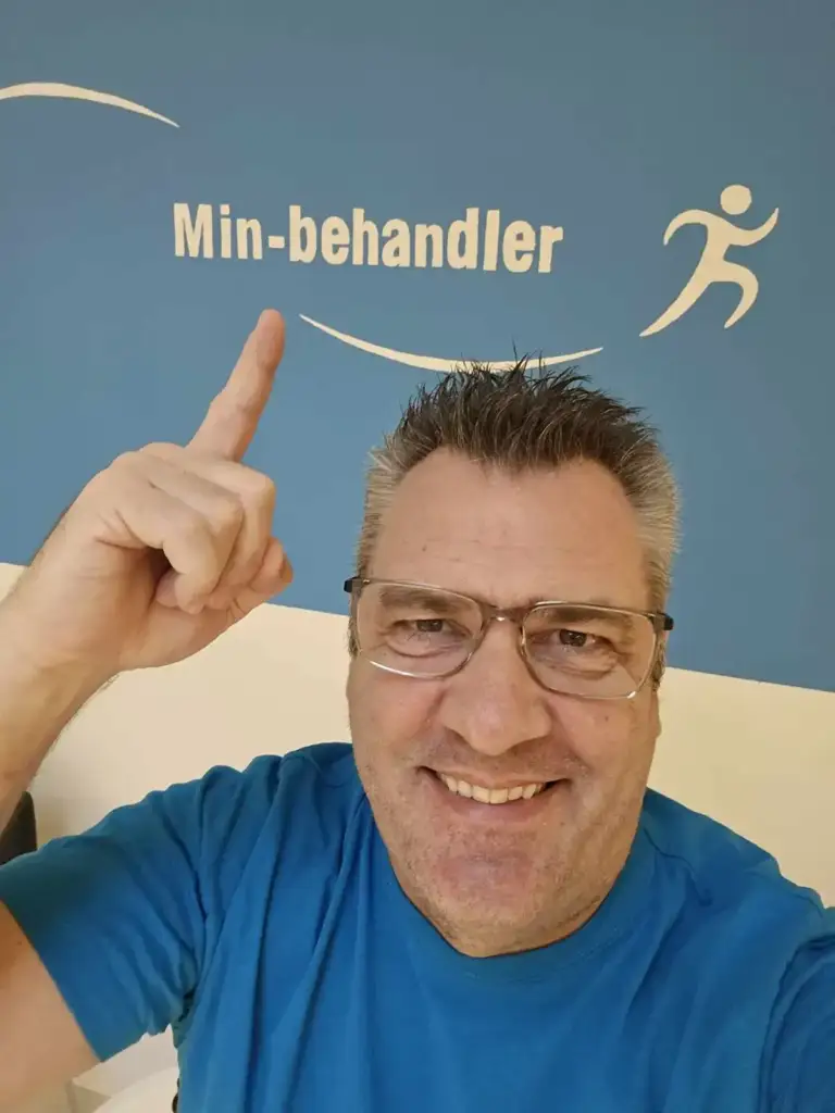 Carsten Abildtrup Ranum i klinikken